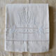 Hand-embroidered antique sheet