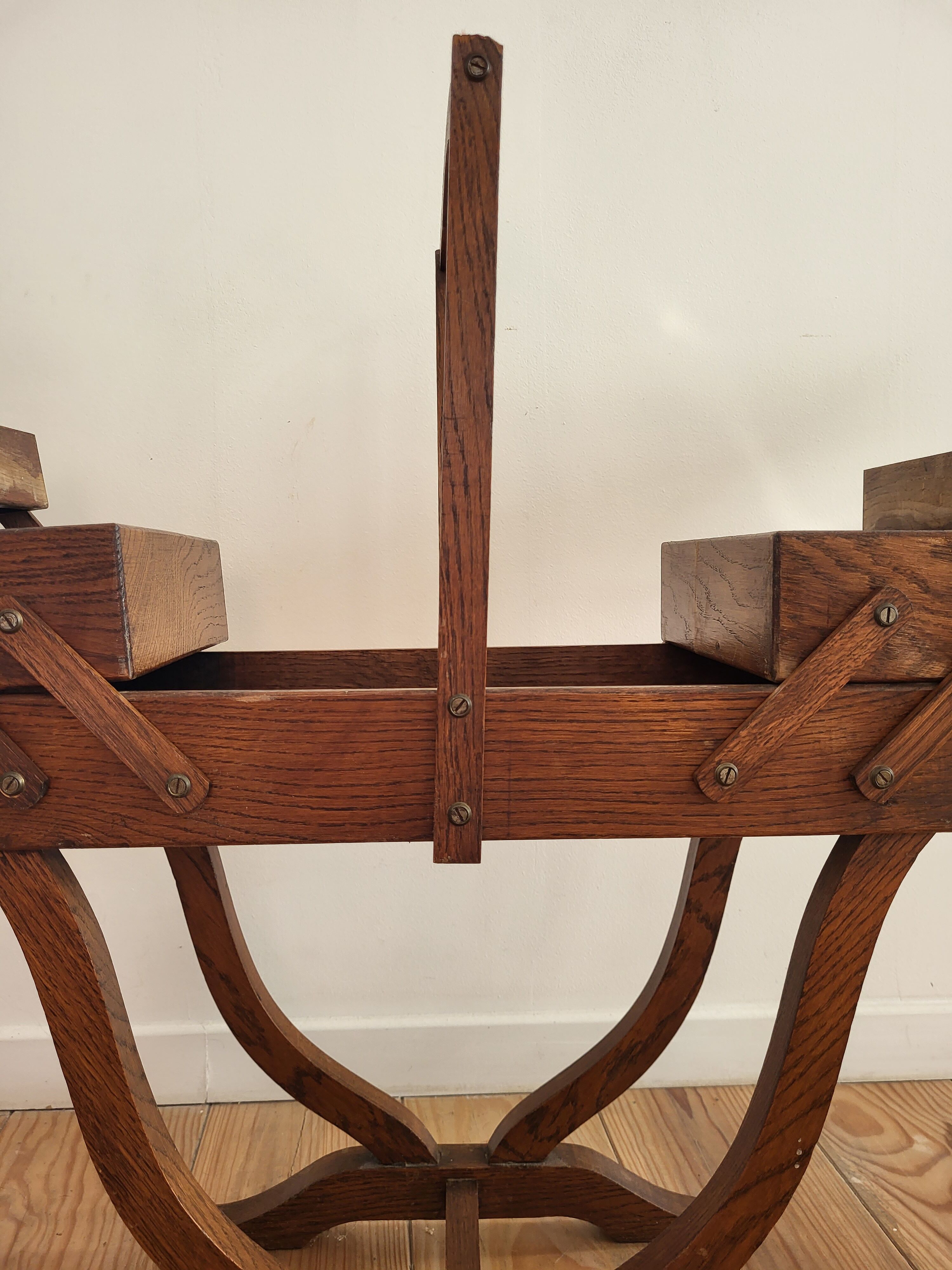 Wooden working table