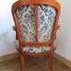 Louis XV blue style armchair