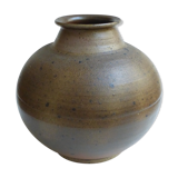 Vase en grès pyrité Daniel Auger, 1980