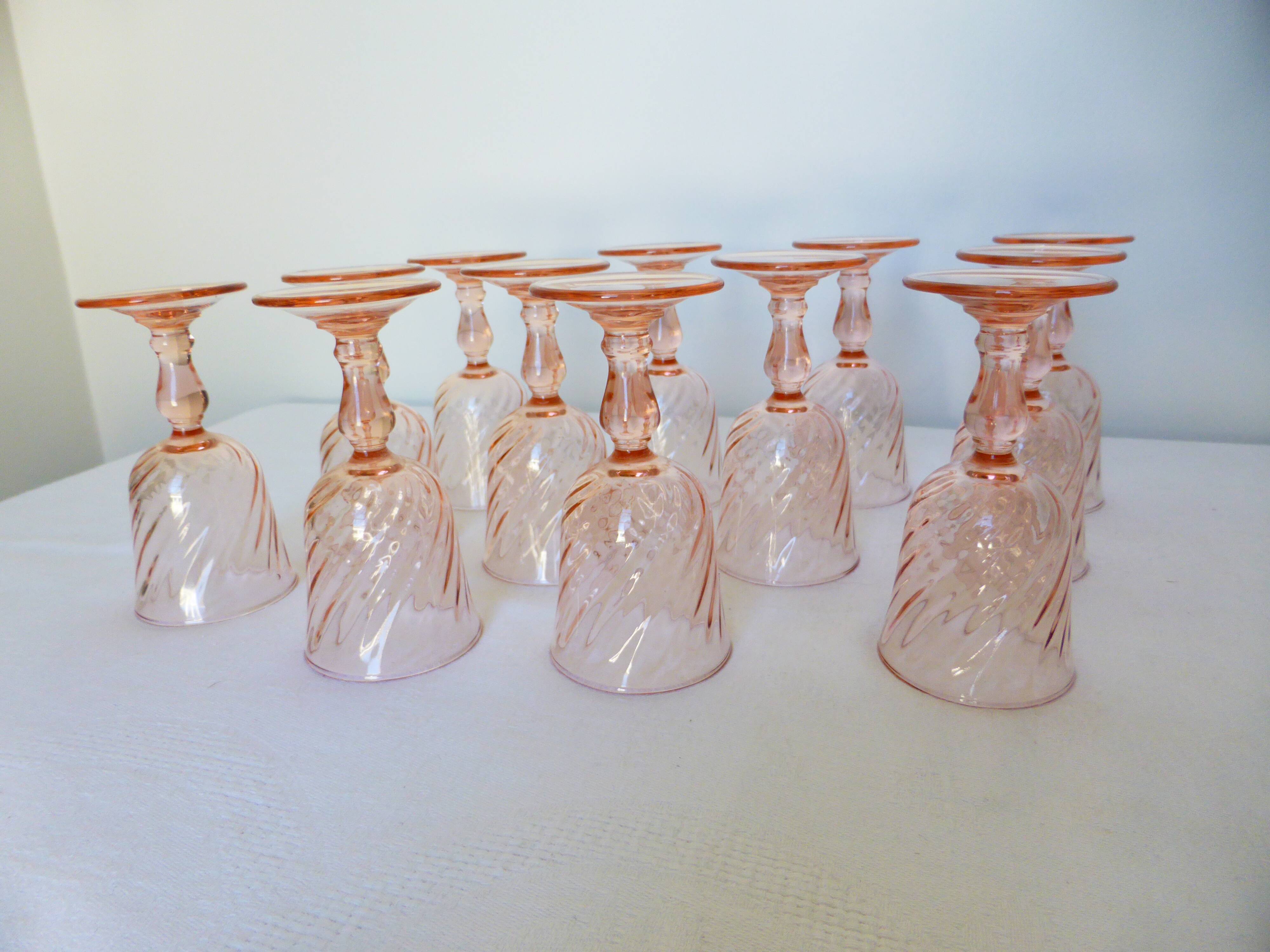 12 Arcoroc Rosaline 2106180 liqueur glasses