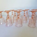 12 Arcoroc Rosaline 2106180 liqueur glasses