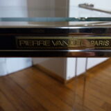 Pair of tables high by Pierre Vandel