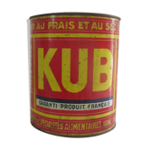 Round box in painted sheet metal KUB