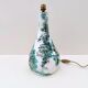 Pied de lampe en céramique émaillée signé, vers 1970