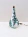 Pied de lampe en céramique émaillée signé, vers 1970
