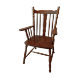 Fauteuil bois style Windsor