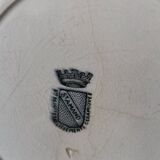 Vintage St Amand France hunting plate