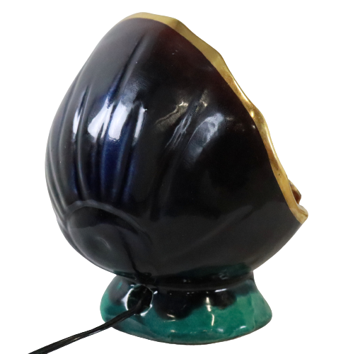 Vintage Vallauris ceramic table lamp lamp