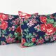 Set of 2 vintage Turkish cushion covers 41x56 cm