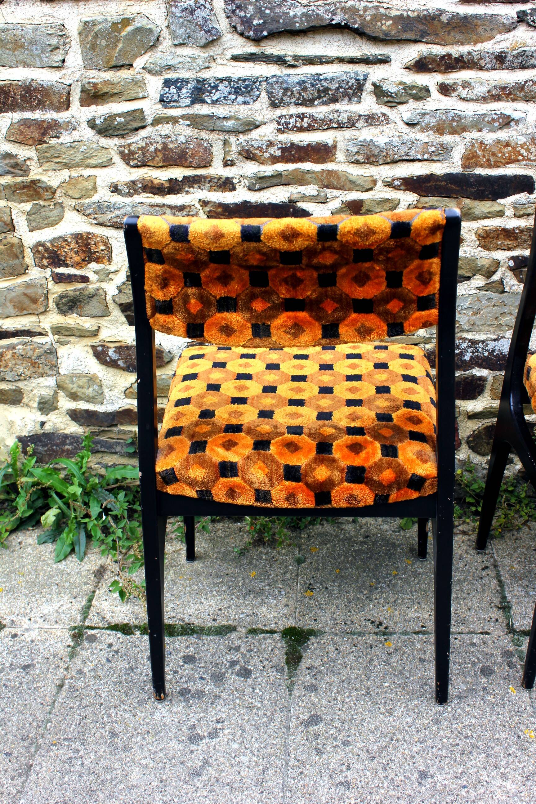 3 vintage space age chairs from the 70s