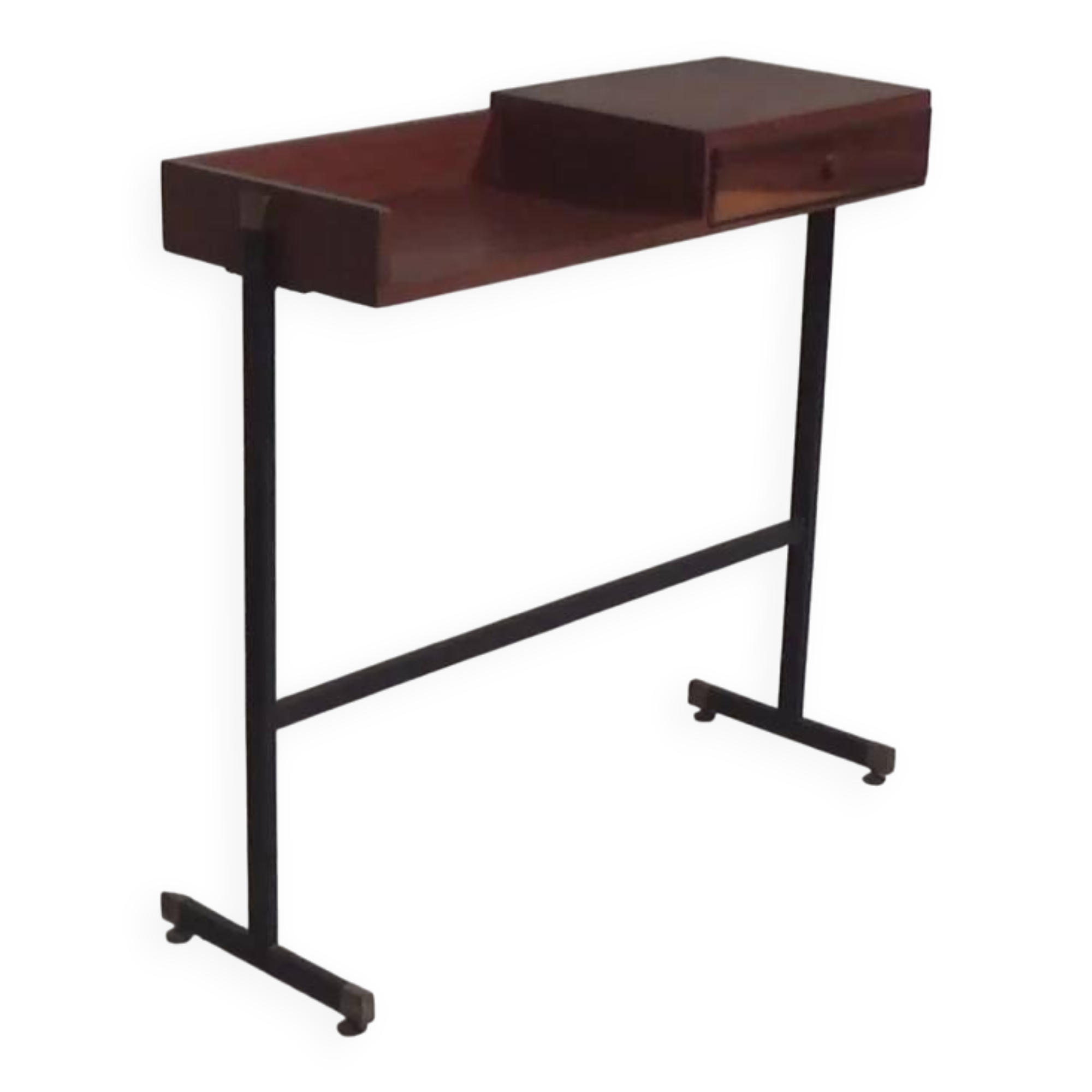 Rare console / table d'écriture italienne moderne du milieu du siècle par Ico Parisi.