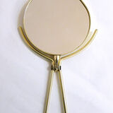 Golden hand and pose mirror 24x14cm