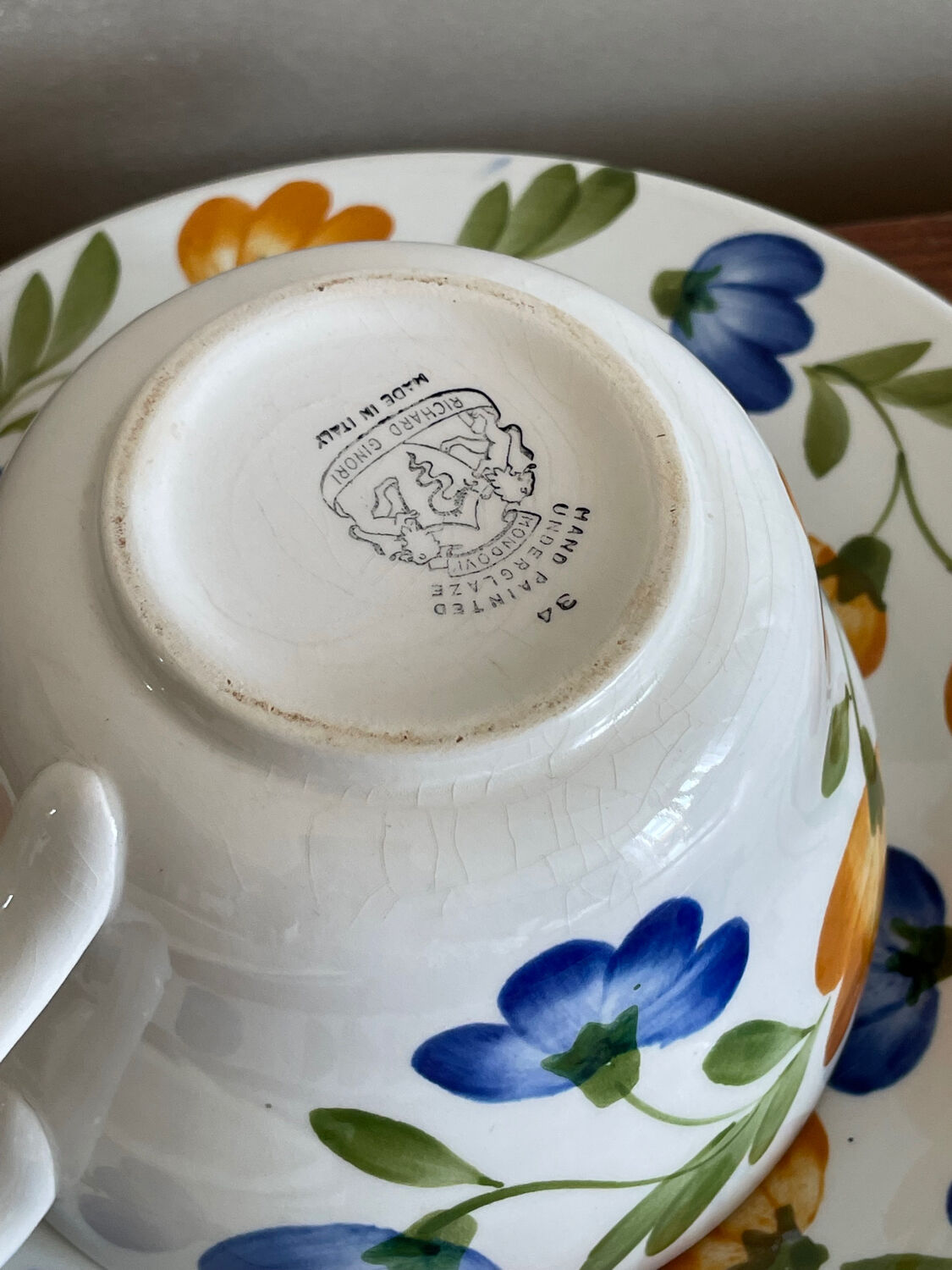 Grande tasse Ginori Italy