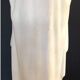 Statue of the holy virgin in hand-painted plaster signed lance 44 cm