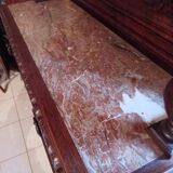 Buffet type serving table