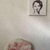 Femme - portrait sur toile impression