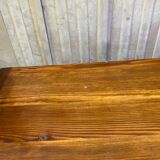 Louis Philippe vintage chest of drawers in solid wood from the 1950s.