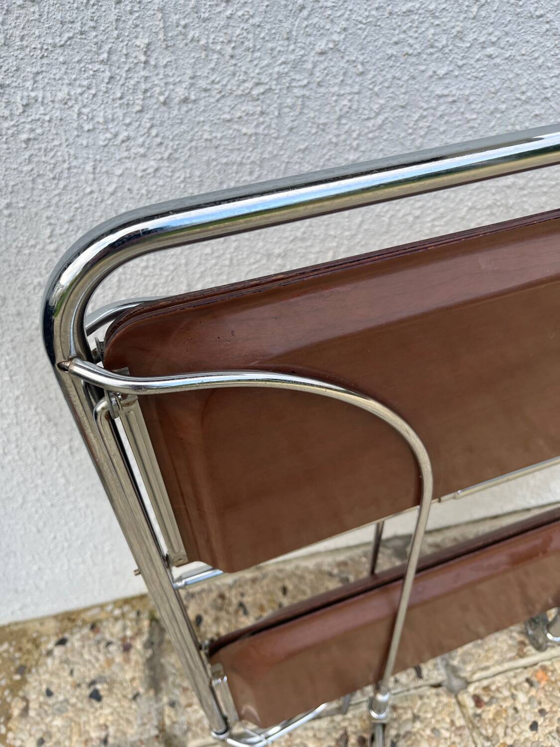 Vintage folding trolley