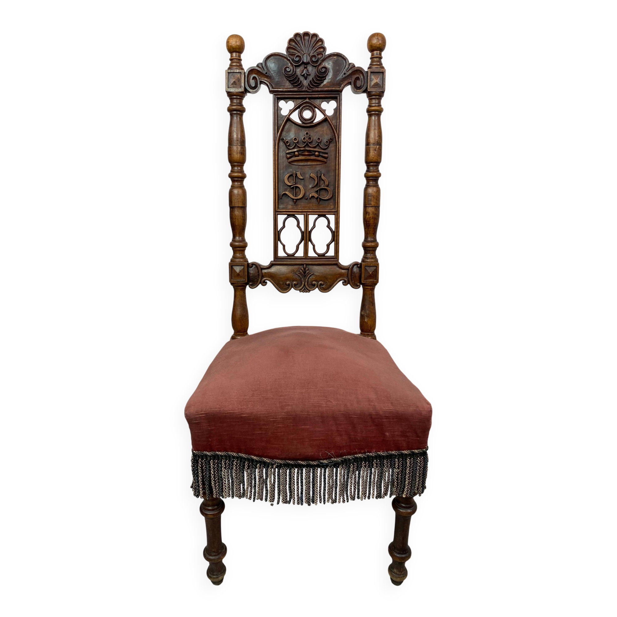 chaise de bureau du 19ème siècle