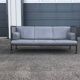 Postmodern Danube 850 3-seater sofa by Ettore Sottsass for Cassina 1992