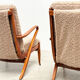 Set of two French lounge chairs
