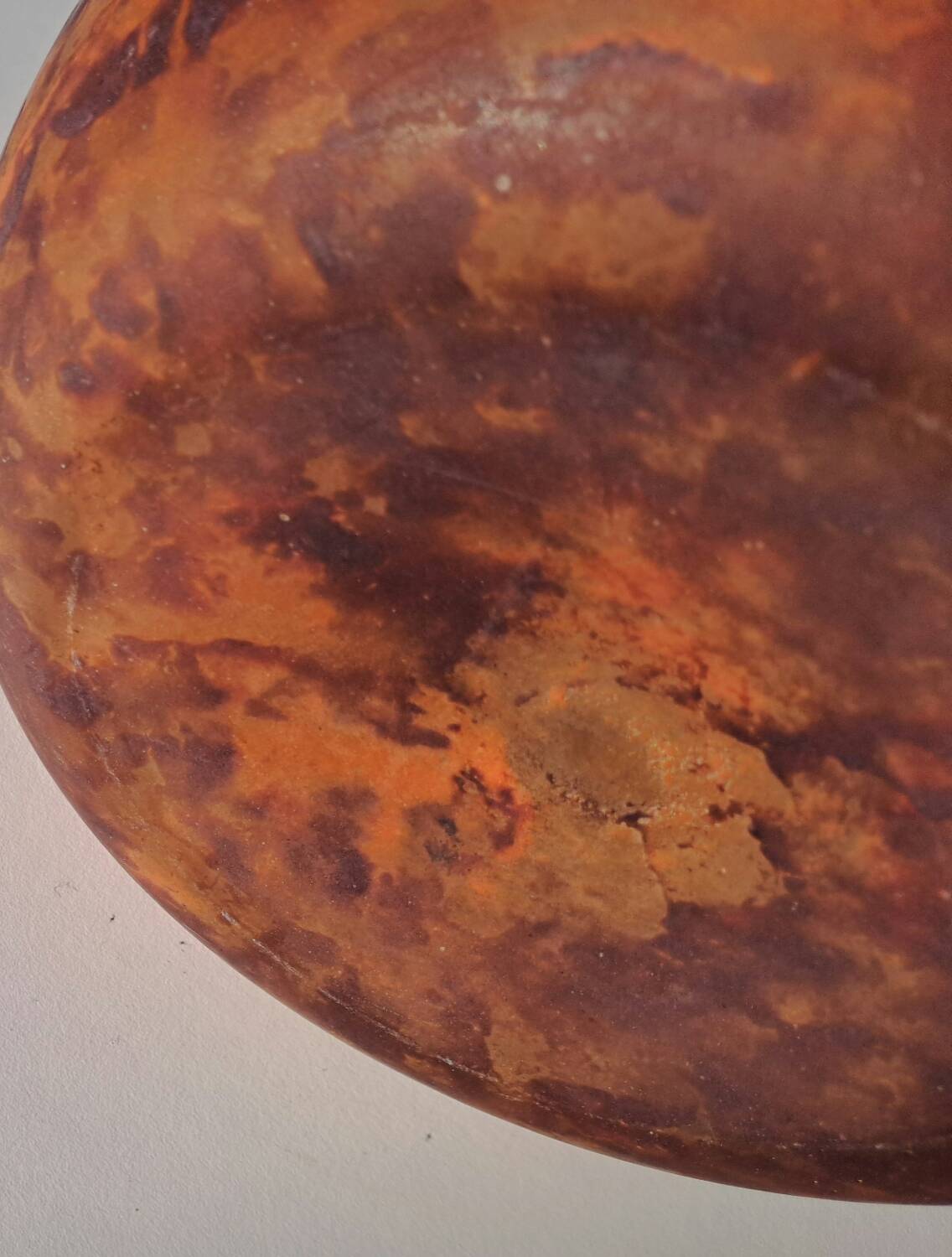 Large Berluze marmoreal vase h 67 cm