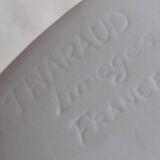 Bust biscuit girl signed Tharaud Limoges