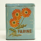 Old metal box "Vichy-Prunelle"