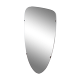 Mirror "rear-view mirror" of the 50s/60s, 74x34 cm