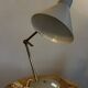 Gray metal diabolo lamp, 1950