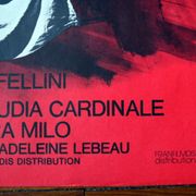 Original movie poster "eight and a half 8 ½" of Frederico Fellini