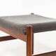 Rosewood stool by Hugo Frandsen for Spøttrup