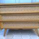 Vintage rattan dresser