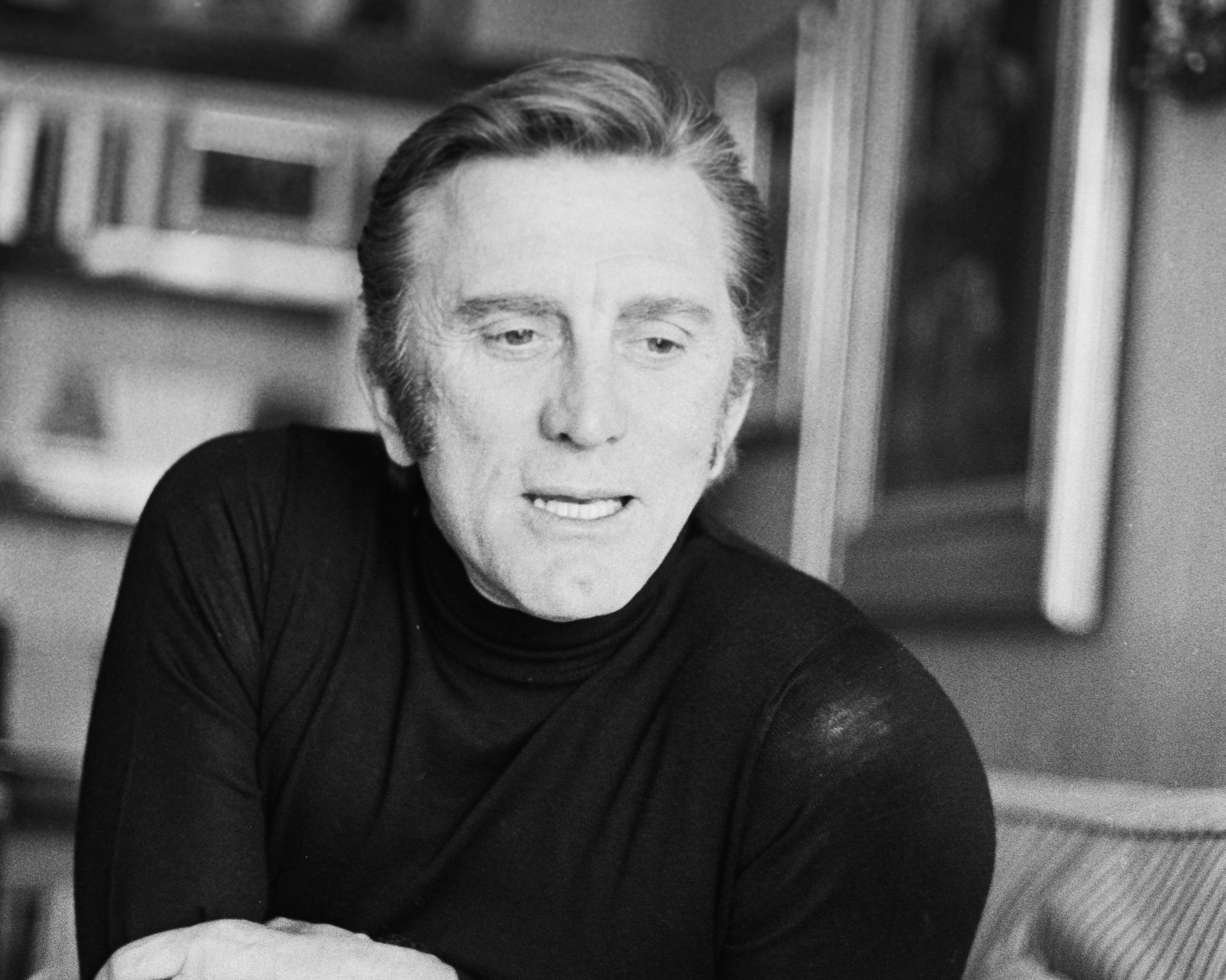 Tirage photo baryté Photographie Kirk Douglas  Format 30x45