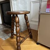 Tripod wooden stool
