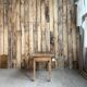 Petite console ou table de chevet en pin massif (rénovée)