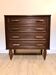 Retro moulded chest of drawers