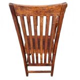 Set of six teak chairs