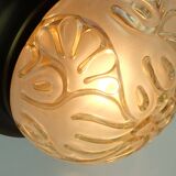 beautiful mid century CEILING FIXTURE plafoniere flush mount 1970