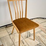Set of 2 Dining Chairs, 1960s, Czechoslovakia
