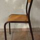 Pair of vintage Mullca school chairs