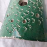 Green ceramic lamp