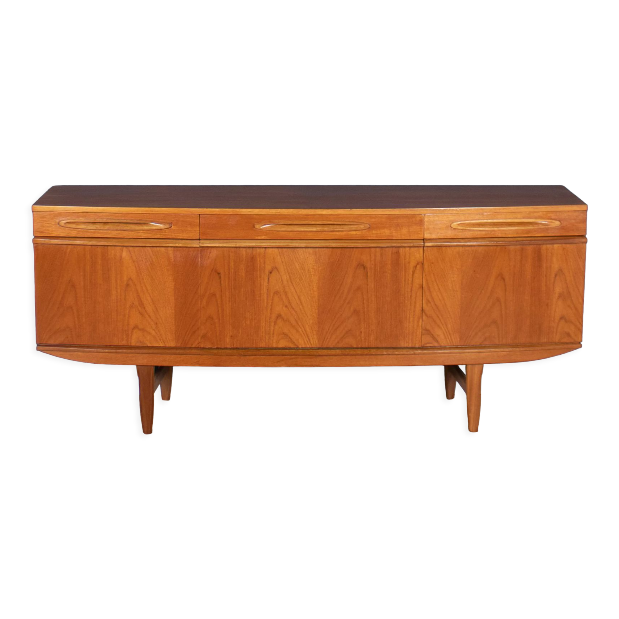 Enfilade rétro teck 1960s elliots de newbury eon mid century