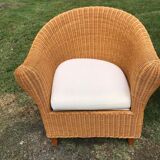 Pair of rattan chairs