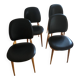 Set of 4 Pégase chairs – Pierre Gariche for Baumann – 1960s