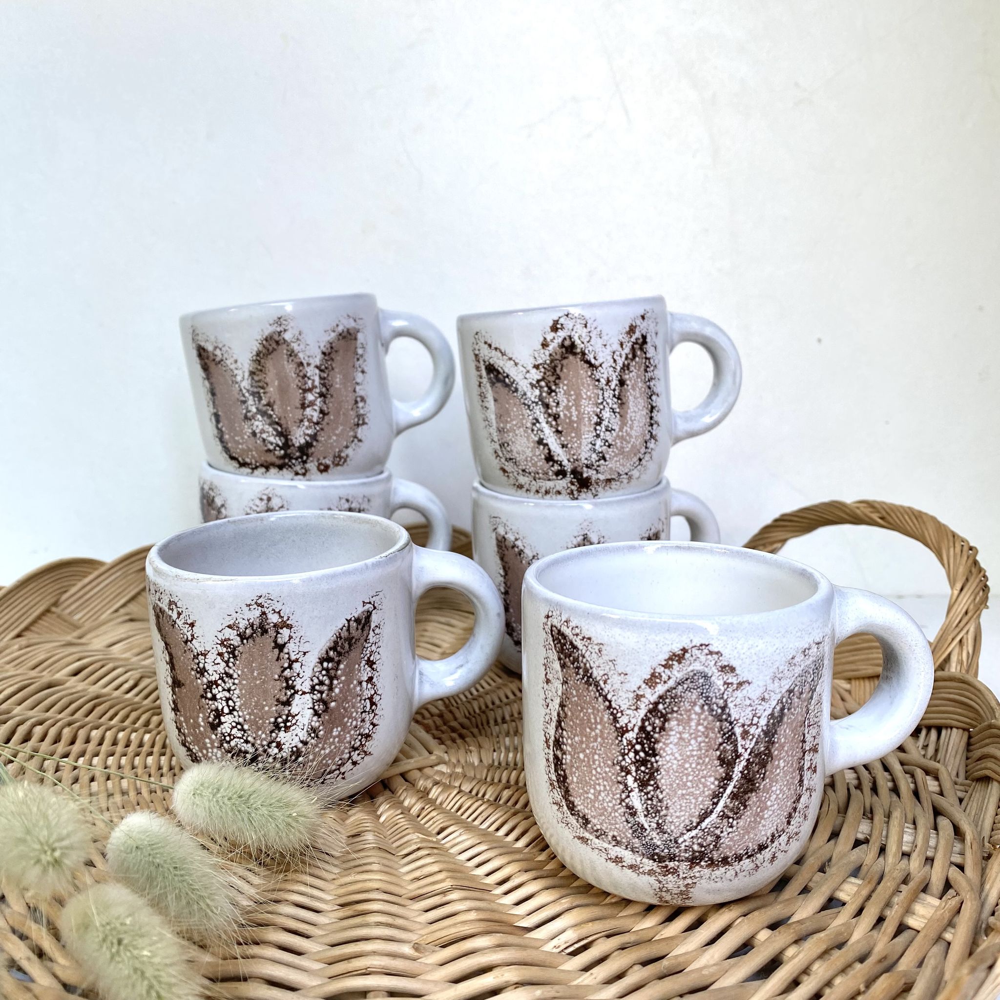 Vintage coffee cups