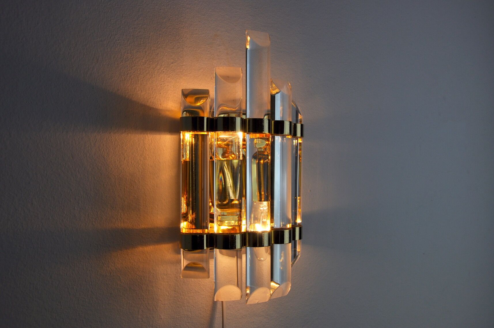 Triedi Murano sconce, Italy 1970