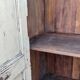Old yellow wooden cabinet