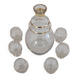 Year 40 liqueur service, granita with golden edge